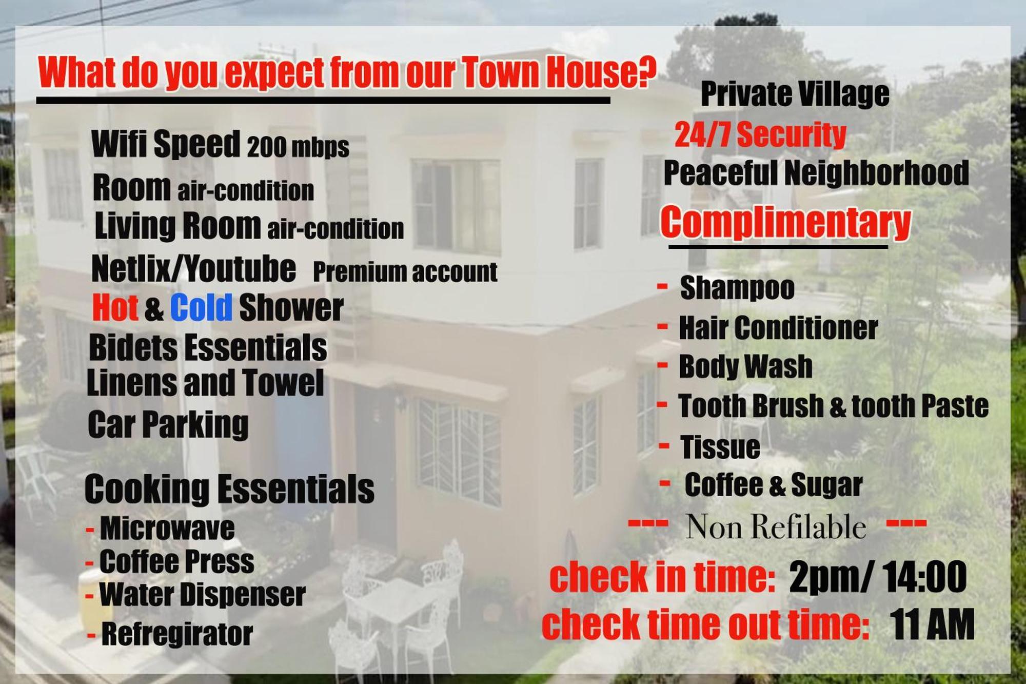 Beach Resorts Walking Distance To The Town House Davao City Eksteriør bilde